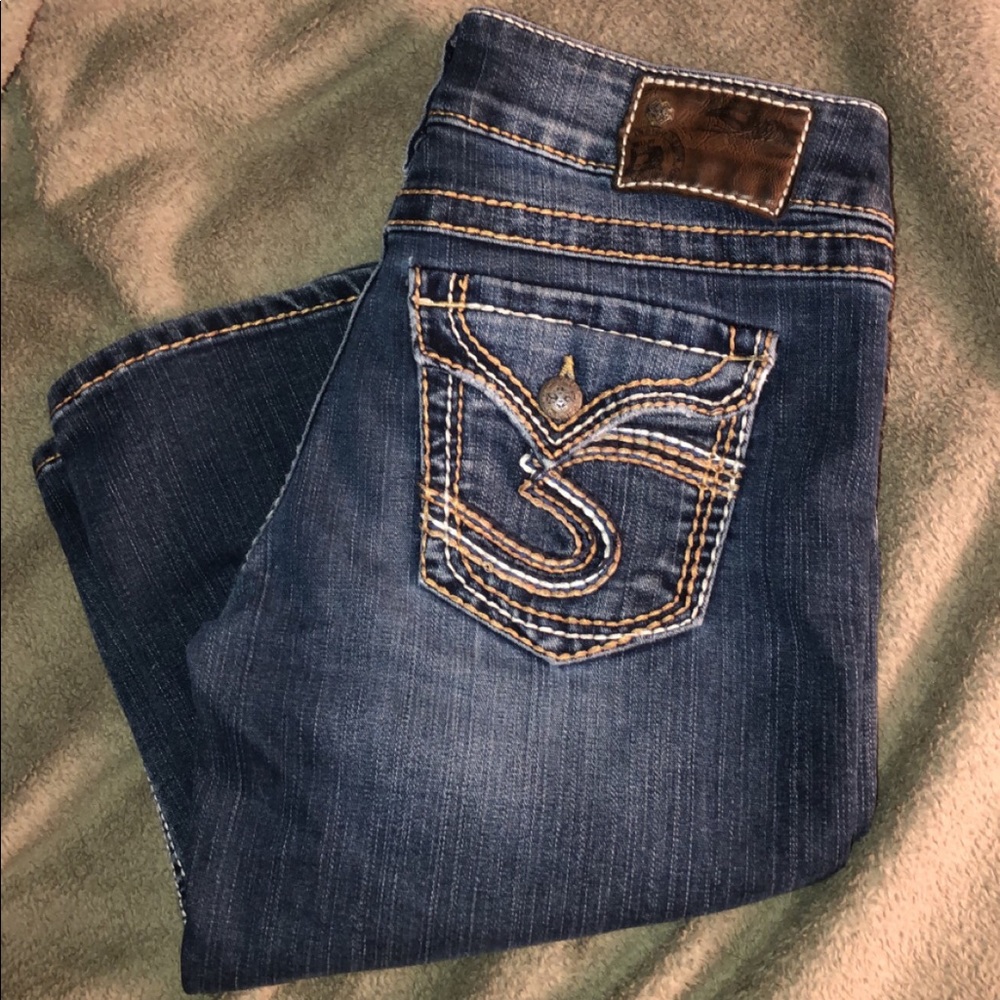 “Silvers” Capri pants